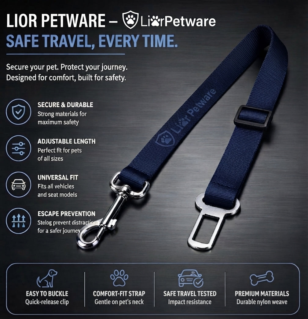 Lior Petware™ Car Leash