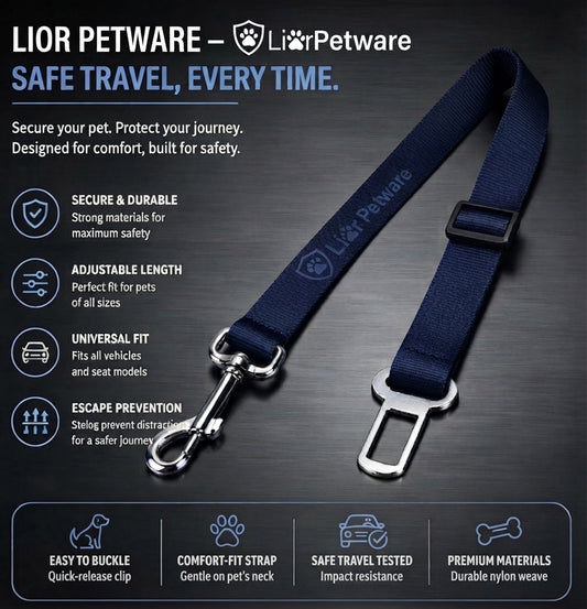Lior Petware™ Car Leash